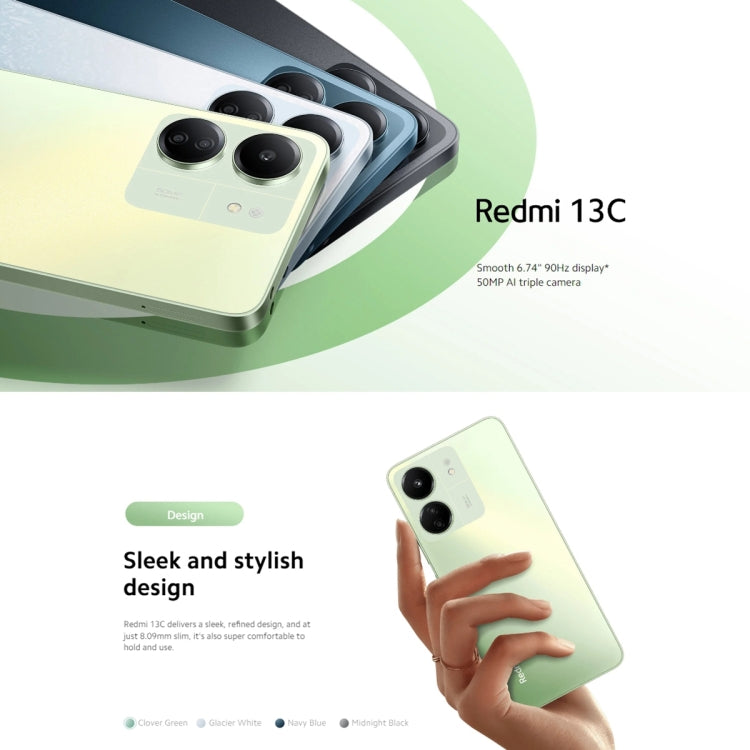 Xiaomi Redmi 13C 5G, 6.74 inch MIUI 14 MediaTek Dimensity 6100+ Octa Core 2.2GHz, NFC, Network: 5G, Not Support Google Play Xiaomi Redmi 13C 5G, 6.74 inch MIUI 14 MediaTek Dimensity 6100+ Octa Core 2.2GHz, NFC, Network: 5G, Not Support Google Play